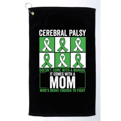 Cerebral Palsy Support Squad Cerebral Palsy Awareness Meaningful Gift Platinum Collection Golf Towel