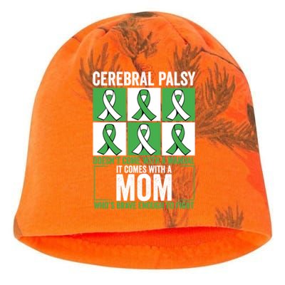 Cerebral Palsy Support Squad Cerebral Palsy Awareness Meaningful Gift Kati - Camo Knit Beanie