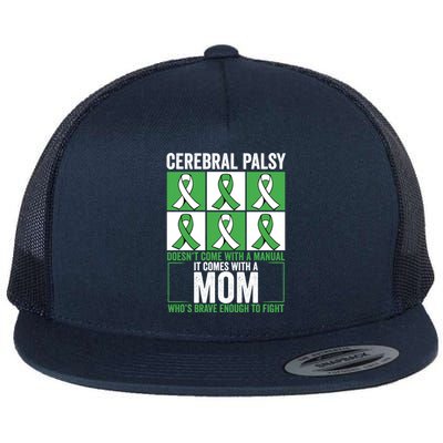 Cerebral Palsy Support Squad Cerebral Palsy Awareness Meaningful Gift Flat Bill Trucker Hat