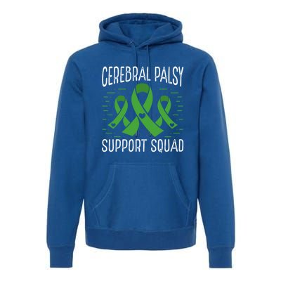 Cerebral Palsy Support Squad Cerebral Palsy Awareness Cute Gift Premium Hoodie