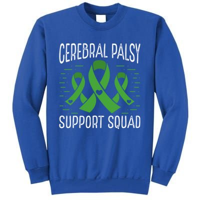 Cerebral Palsy Support Squad Cerebral Palsy Awareness Cute Gift Tall Sweatshirt