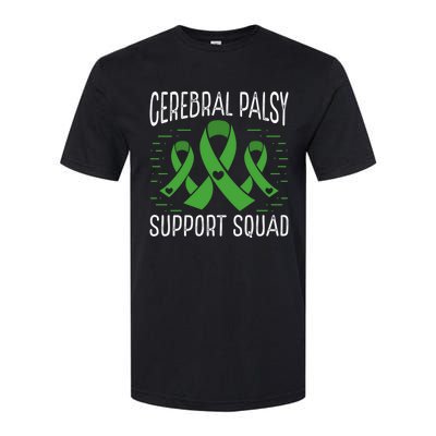 Cerebral Palsy Support Squad Cerebral Palsy Awareness Cute Gift Softstyle CVC T-Shirt