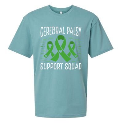 Cerebral Palsy Support Squad Cerebral Palsy Awareness Cute Gift Sueded Cloud Jersey T-Shirt