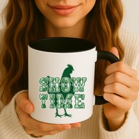 Chicken Poultry Show Time For Fair Week Mug