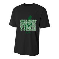 Chicken Poultry Show Time For Fair Week Youth Performance Sprint T-Shirt