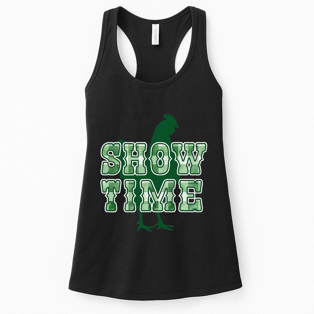 Chicken Poultry Show Time For Fair Week Womens Tank Top
