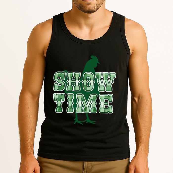 Chicken Poultry Show Time For Fair Week Tank Top