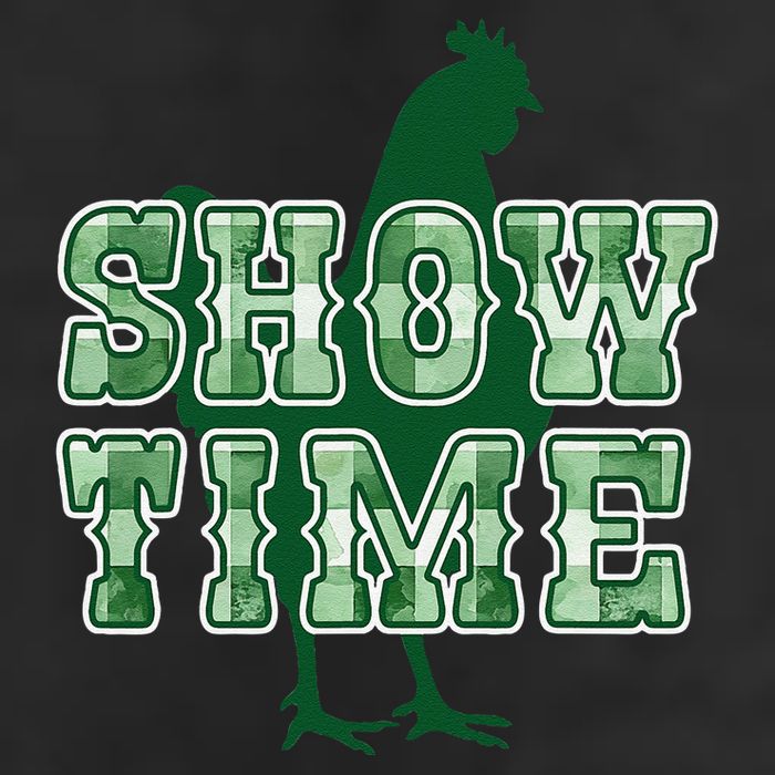Chicken Poultry Show Time For Fair Week Golf Towel