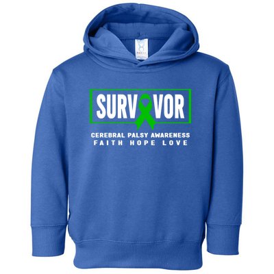 Cerebral Palsy Survivor Gift Cerebral Palsy Awareness Funny Gift Toddler Hoodie