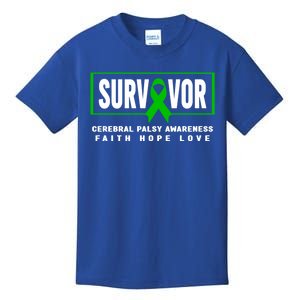 Cerebral Palsy Survivor Gift Cerebral Palsy Awareness Funny Gift Kids T-Shirt