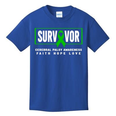 Cerebral Palsy Survivor Gift Cerebral Palsy Awareness Funny Gift Kids T-Shirt