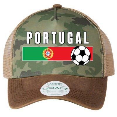 Cool Portugal Soccer National Team Legacy Tie Dye Trucker Hat