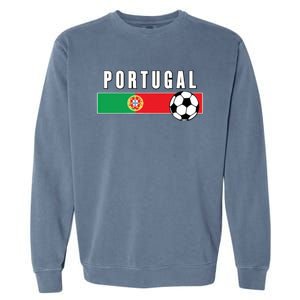 Cool Portugal Soccer National Team Garment-Dyed Sweatshirt