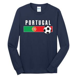 Cool Portugal Soccer National Team Tall Long Sleeve T-Shirt