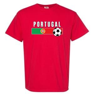 Cool Portugal Soccer National Team Garment-Dyed Heavyweight T-Shirt