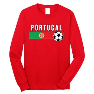 Cool Portugal Soccer National Team Long Sleeve Shirt