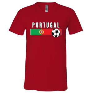 Cool Portugal Soccer National Team V-Neck T-Shirt