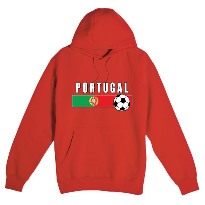 Cool Portugal Soccer National Team Premium Pullover Hoodie