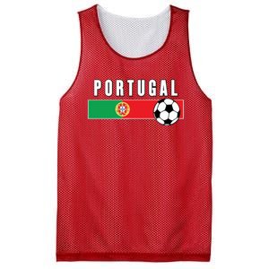 Cool Portugal Soccer National Team Mesh Reversible Basketball Jersey Tank