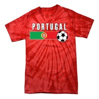 Cool Portugal Soccer National Team Tie-Dye T-Shirt