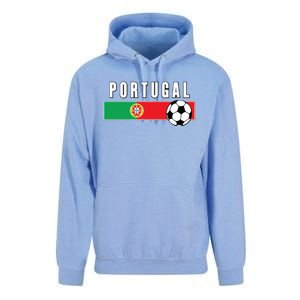 Cool Portugal Soccer National Team Unisex Surf Hoodie