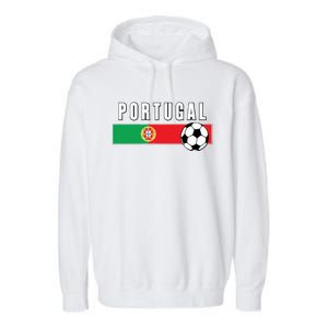 Cool Portugal Soccer National Team Garment-Dyed Fleece Hoodie