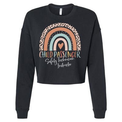 Child Passenger Safety Technician Instructor CPST Instructor Cropped Pullover Crew