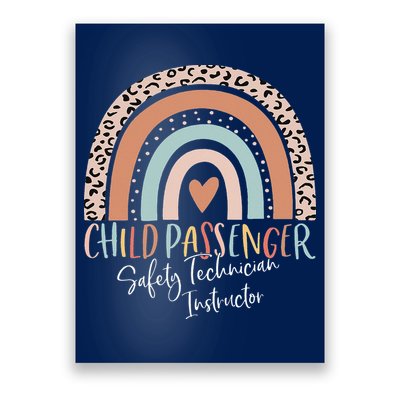 Child Passenger Safety Technician Instructor CPST Instructor Poster