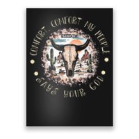 Comfort People Says Your God Isaiah 401 Bull Deserts Poster