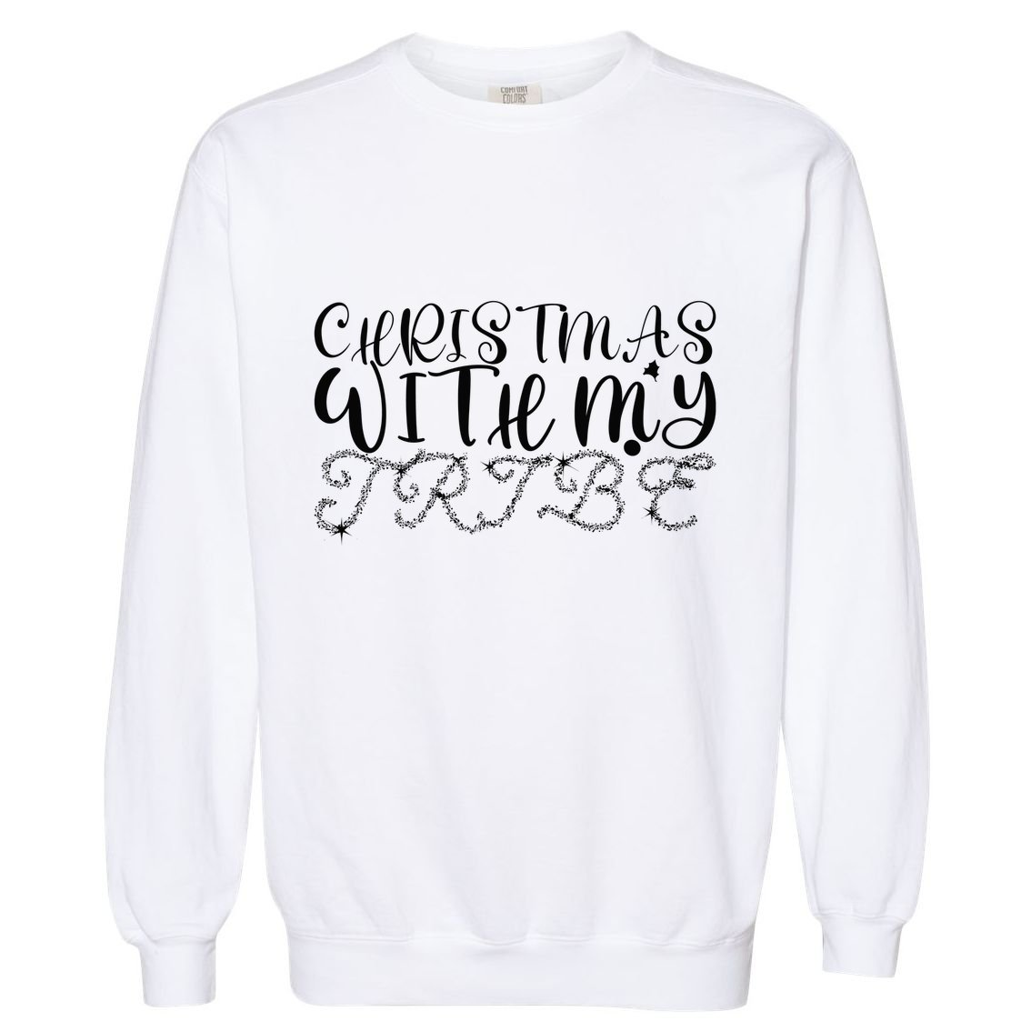 Christmas Princess Stocking Garment-Dyed Sweatshirt
