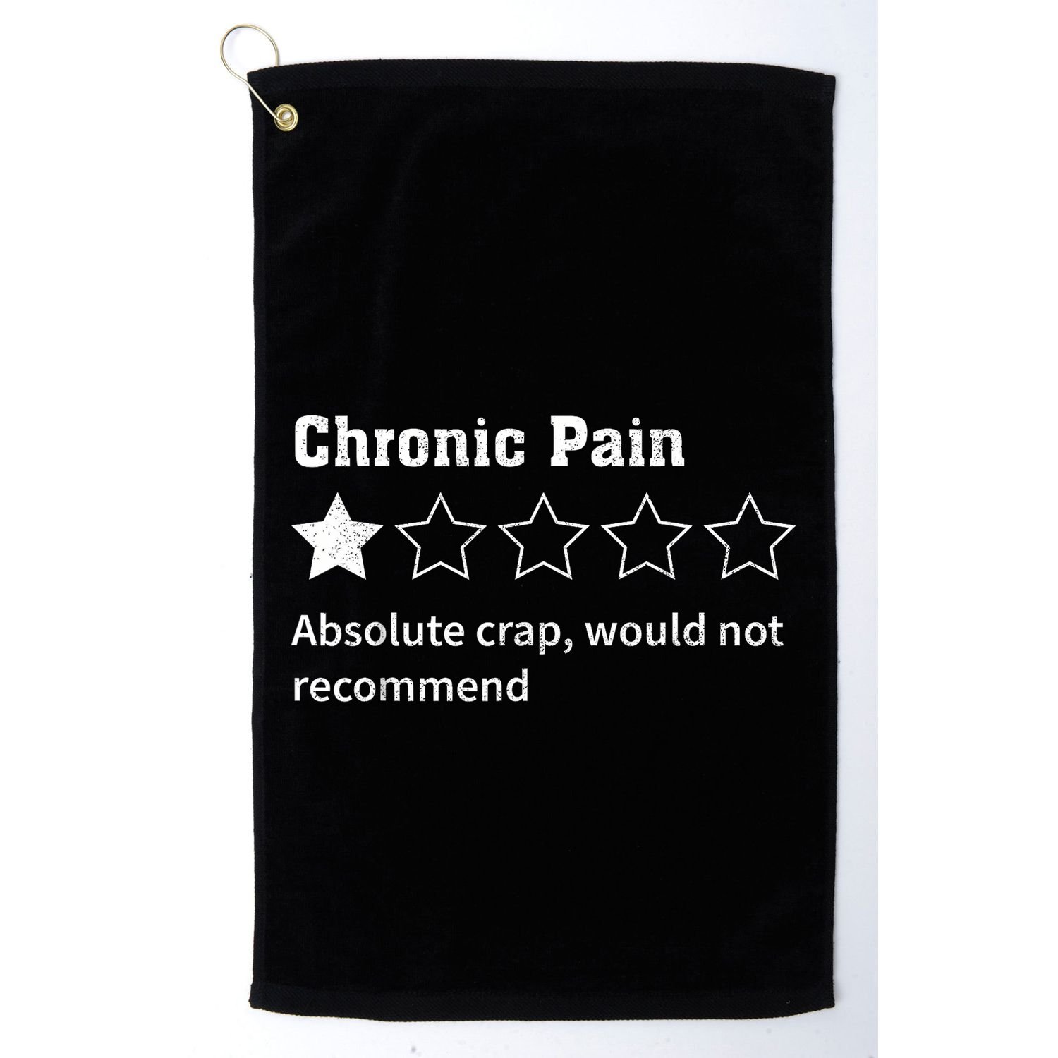 Chronic Pain Sarcastic Quotes Chronic Pain Recommends Absol Golf Towel