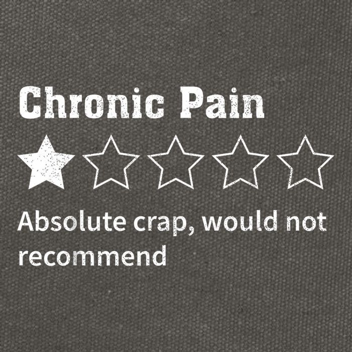Chronic Pain Sarcastic Quotes Chronic Pain Recommends Absol Cotton Canvas Backpack