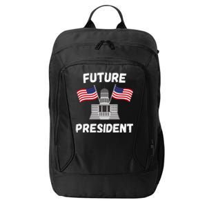 Class President Student Funny Future President City Backpack