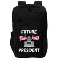 Class President Student Funny Future President Impact Tech Backpack