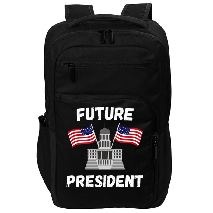 Class President Student Funny Future President Impact Tech Backpack