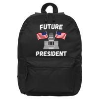 Class President Student Funny Future President 16 in Basic Backpack