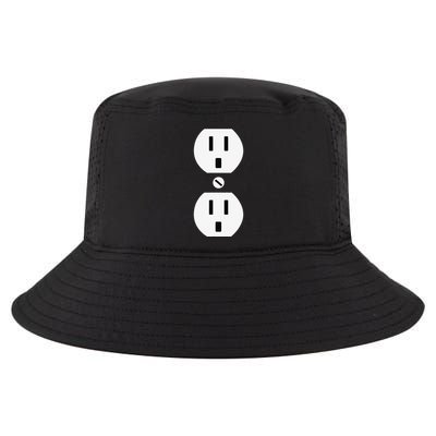 Couple Plug Socket Matching Costume Funny Halloween Gifts Cool Comfort Performance Bucket Hat