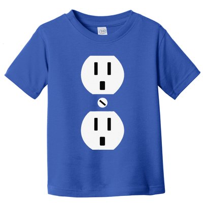 Couple Plug Socket Matching Costume Funny Halloween Gifts Toddler T-Shirt