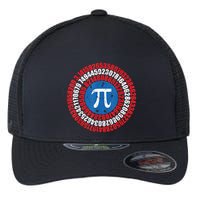 Captain Pi Superhero Pi Day & Math Lover Flexfit Unipanel Trucker Cap