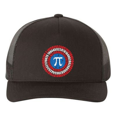 Captain Pi Superhero Pi Day & Math Lover Yupoong Adult 5-Panel Trucker Hat
