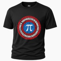 Captain Pi Superhero Pi Day & Math Lover Performance Shirt