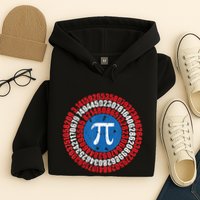 Captain Pi Superhero Pi Day & Math Lover Hoodie