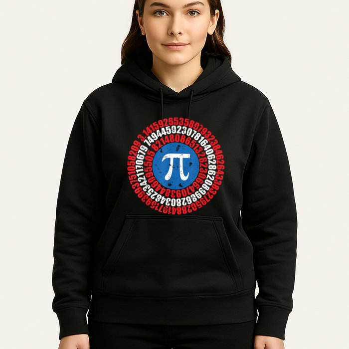 Captain Pi Superhero Pi Day & Math Lover Hoodie