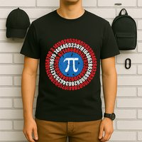 Captain Pi Superhero Pi Day & Math Lover T-Shirt