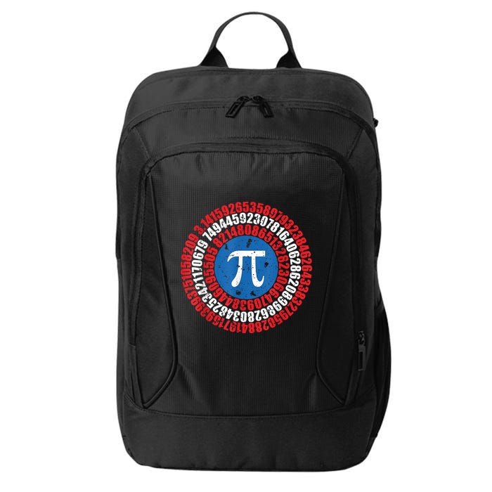 Captain Pi Superhero Pi Day & Math Lover City Backpack