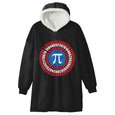 Captain Pi Superhero Pi Day & Math Lover Hooded Wearable Blanket