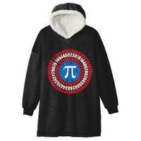 Captain Pi Superhero Pi Day & Math Lover Hooded Wearable Blanket