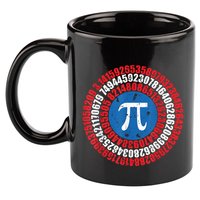 Captain Pi Superhero Pi Day & Math Lover 11oz C Handle Ceramic Mug