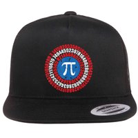 Captain Pi Superhero Pi Day & Math Lover Flatbill Hat