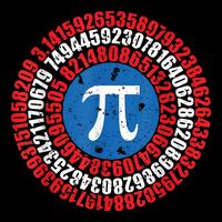 Captain Pi Superhero Pi Day & Math Lover 16 in Basic Backpack